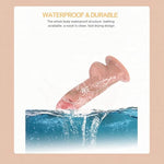 Realistic Dildo, A 7-Inch Artificial Pinis Penetrates Into The G Spot Of A Woman'S Vagina Liquid Silicone Suction Cups A Hands-Free Dildo Masturbator For Both Men And Women