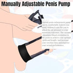 Penis Pump Sex Toys For Men - Manual Vacuum Penis Extender Adult Toys With Pocket Pussy | Penis Enlarger Cock Sexual Stimulation Device With Sleeve For Male Erection And Enhancer