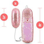 B Yours Glitter Power Bullet - Remote Control Vibrator - For Vaginal, Clitoral, Nipple Stimulation - Use During Foreplay, Intercourse - Versatile Sex Toy
