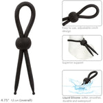 Alpha Liquid Silicone Lasso - Black