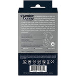 Thunder Bunny Vibrator, Rechargeable Vibrating Couples Double C-Ring, Clitoral Stimulation, 10 Vibration Mode Adult Sex Toy (Black)