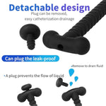 Silicone Penis Plug Hollow Urethral Sound Male Dilator Masturbation Urethra Plugs Extreme Stimulation Sex Toys (6Mm,Black)