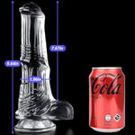Realistic Dildo Animal Horse Penis G-Spot Vaginal Stimulation Prostate Massager Butt Plug Anal Sex Toys For Men Women Couple Advanced Players (Xl)