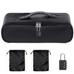 Lockable Sex Toy Storage Bag Lockable Sex Toy Box - With 1 Password Lock, 2 Drawstring Storage Bags (7.48In X 11.42In) For Discreet Dildo Storage Toys – Perfect For Women And Men