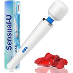 Vibrator Wand Massager – Rechargeable Sex Toy For Adults, Powerful Vibrating Sexual Stimulation Device For Womens, Handheld Personal Cordless Body Massage Wands, Usable With Attachments, 10 Speeds