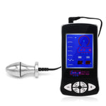 Sm Anal Butt Plug Dildo Sex Toys Electric Shock Metal Thread Anal Butt Plug Electro Power Box Massager Toys For Advanced Users
