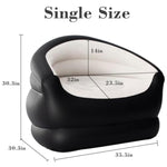 Inflatable Couch Outdoor Air Sofa,Blow Up Couches Lazy Sofa For Camping, Single Size