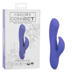 Dual Motor Silicone Rabbit Vibrator for Women with App Remote Control and 9 Modes