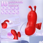 Finger Vibrator Women Sex Toys - Mini Bullet Vibrator With 10 Vibration Modes, Bee Vibrators Couples Toy For Clitoral Nipple Stimulation, Butterfly Female Vibrators Adult Sex Toys & Games