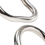 Metal Cock Ring Stainless Steel Cock Ring In 7 Sizes Penis Ring For Delay Ejaculation Lasting Erection Smooth Arc Pleasure Ring Erection Rings For Men (1.77 Inch)