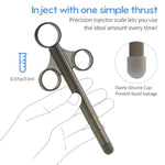 Reusable Lube Applicator Enema Douche, 11 Ml, With Precise Scales For Women, Men, Gay Couples?2Pcs