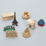 20 Pieces Mini World Building Model Playsets Famous Architecture Figurines Toys For Boys And Girls