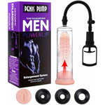 Men'S Vacuum Pump Plus Pump Men'S Enhanced Growth Pump 81B3A Pen Cup Stable Professional Set Solid Vacuum Pump Home Performance Pump Transparent