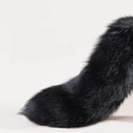 Butt Plug Tail Anal Sex Toys, Anal Butt Plug Artificial Fiber Fur Tail Toys Stainless Steel But Plug Butt Toys Sex Toys For Women Cosplay Adult Sex Toys For Women (Brown)