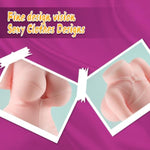 1.2Lb Small Sex Doll Male Masturbator, Portable Adult Mini Sex Dolls 3D Textured Vagin Pocket Pussy Male Sex Toys For Men With Realistic Boobs Vagina Sex Sensory Toys