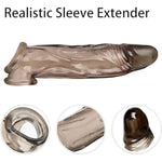 Penis Sleeve Penis Extender Adult Toys, Cockring Cock Sleeve Penis Enlarger Male Sex Toys With Ball Stretcher, Penis Enlargement Penis Pump Mens Sex Toys, Reusable Penis Extension Adult Sex Toys