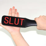 Faux Leather Slut Spanking Paddle For Sex Play,12.5Inch Sex Paddle Leather Slut Spanking Paddle For Sex Play,Sex Paddle Role Play (A3)