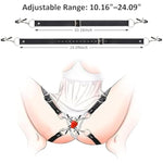 Adjustable Labia Spreader Straps With Clamps, Bdsm Bondage Restraints Couples Sex Toys Sex Furniture Nipple Toys Fetish Nipple Clips For Adult Sex Game Play Open Vaginal Pussy Clitoral Labia Clamps