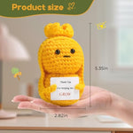 Thank You Gifts,Mom, Emotional Support Crochet Gift, Inspirational Birthday Gift For Women, Men, Friends, Teachers, Colleagues, Students, Christmas, Thanksgiving Gifts