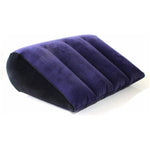 Triangle Inflatable Sex Position Pillow - Couples Toy For Deeper Intimacy And Support - Adult Furniture For Enhanced Pleasure And Comfort, Blue