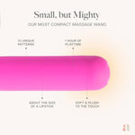Bullet Hum Vibrator For Women | Mini Vibrator Sex Toys | Clitoris Vibrator | Personal Massager | Waterproof Vibrator | Women Adult Toys | Gifts For Women | Bullet - Hot Pink