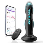 Thrusting Vibrating Butt Plug - Anal Plug Anal Toys With 10 Vibrating 3 Thrusting Prostate Massager Male Sex Toy For Men, Remote Control G Spot Vibrator Adult Sex Toys & Games