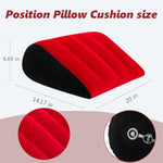 Bdsm Sex Restraints With Sex Inflatable Ramp Pillow Cushion,Legs Sex Bondage With Neck To Ankle/Thigh Cuff,Adjustable Sex Sm Bondaged Restraints Set For Couples Women Men