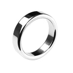 Stainless Steel Cock Ring, Metal Penis Ring Penis Glan Loop Sex Toy For Men,50Mm