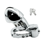 Adjustable Chastity Device Cock Cage For Men Stainless Steel Ventilation Chasity Panties With Lock And 2 Keys Penis Sm Slave Bondage Sex Toys For Adult Male