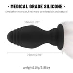 Anal Plug Vibrator Fox Tail Butt Plug Silicone Anal Anus Toys Sex Toys For Women