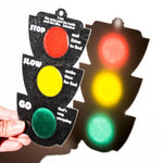 36 Sets Bible Traffic Light Suncatcher Craft Kit for Sunday School, Ages 4-12