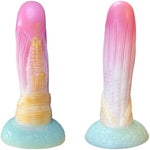 9" Fantasy Dildo Huge Monster Dildo U & G-Spot Big Colorful Dragon Dildos With Large Suction Cup, Long Anal Plug Adult Sex Toys & Games For Women Men Couples