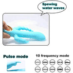 3 In 1 Silicone G-Spot Rabbit Anal Vibrator Vibrating Dildo Adult Sex Toys With 10 Vibrating Modes For Women Waterproof Rechargeable Clitoris Vagina Stimulator Massager Sex Things For Couple?Blue?