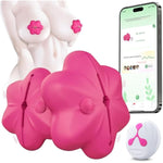 Nipple Toys Nipple Vibrator Womens Sex Toys, Bdsm Toys Vibrating Nipple Clamps With 10 Vibration Modes X 3 Adjustable Tightness, App Remote Control Adult Sex Toys Female Couples Sex Toy Sexual Device