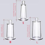 Clit Pump Sex Toy, Clit Pump Enhances Sensation, Increases Female Sexual Pleasure, Nipple Pump Sex Toy, Nipple Suckers Includes 3 Suckers, Clit Stimulator, Promotes Couple'S Pleasure