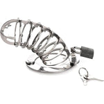 Spiked Chastity Cage, Bdsm Bondage Restraint & Sex Accessories - Stainless Steel