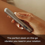 Chroma Whisper-Quiet Vibrator, 5 Vibration Modes & 5 Intensity Levels, For Women, Men & Couples, Includes Usb Charging Cord, & Bath-Friendly, Safe Non-Porous Aluminum, Space Grey