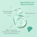 Hybrid Silicone + Water Based Lubes For Long Lasting Glide & Easy Clean Up + Water Based Aloe & Hemp Lube, Ph-Balanced, Toy & Condom Compatible, Hypoallergenic By