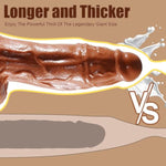 2Pcs 13Inch Huge Thick Dildo