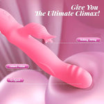 Finger Shaped Vibrators Rabbit G Spot Dildo Vibrator Waterproof Thrusting Dildo Adult Toys For Women Sex Toys Dildos With 12 Powerful Modes Realistic Dildo Vibrator For Women
