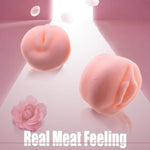 2 Universal Men'S Penis Pump Casing Masturbator Casing, Large Realistic Vagina Inverted Mold, Male Enhancement Enlarger, Erection Aid Cap Replacement Parts (Pink)