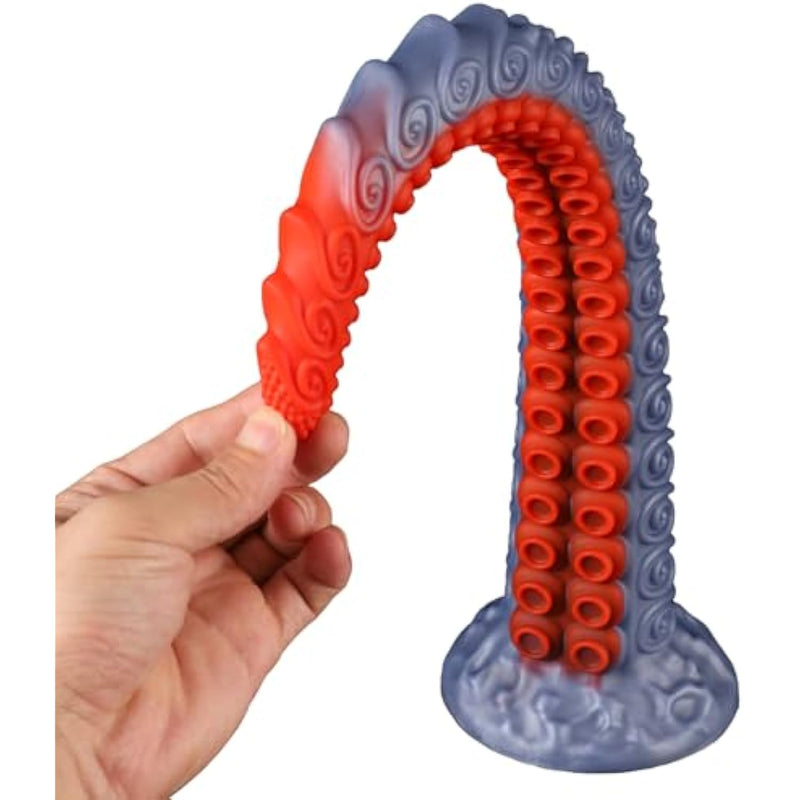 Tentacle Monster Dildo Sex Toys, 15.75" Long Dragon Dildo With Strong Suction Cup, Long Anal Plug Fantasy Sex Toys For Realistic Monster G-Spot Dildos & P Spot Stimulation