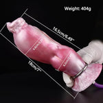 Inflatable Silicone Anal Butt Plug with Muscles Texture and Knot for Men and Women - Pneumatic Pump Included