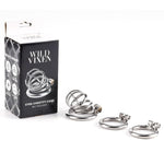 Chastity Cage And Beginner Friendly Vibrating Anal Plug With Remote Control And 12 Vibration Modes