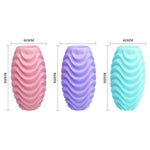 Double Sided Silicone Male Masturbator with Realistic Vagina Textured Structure for Enhanced Sensations