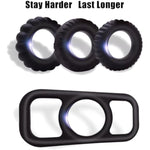 4Pcs Penis Ring Set Silicone With Different Size Cock Rings Kit Combination For Erection Enhancing, Male Cock Sleeve Penis Enlargement Stretchy Adult Sex Toys For Men Or Couple