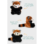 Little Snugglies Stuffed Animal | Soft Toy Gift For Kids (Red Panda)