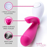 Lovelife Snuggle Vibrator - Dual Stimulation G-Spot Vibrator - Personal Massager For Women - Couple'S Vibrator Seven Presets To Enjoy - Body-Friendly, Rechargeable, Splashproof - Pink