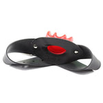 100% Sm Latex Gag Open Mouth Gag With Adjustable Strap Pair Bdsm Adult Slave Role Play Sex Toy (Red)