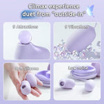 Bullet Vibrator, Powerful Handheld Electric Bullet Tool, Rechargeable Silicone Suction Vibrator